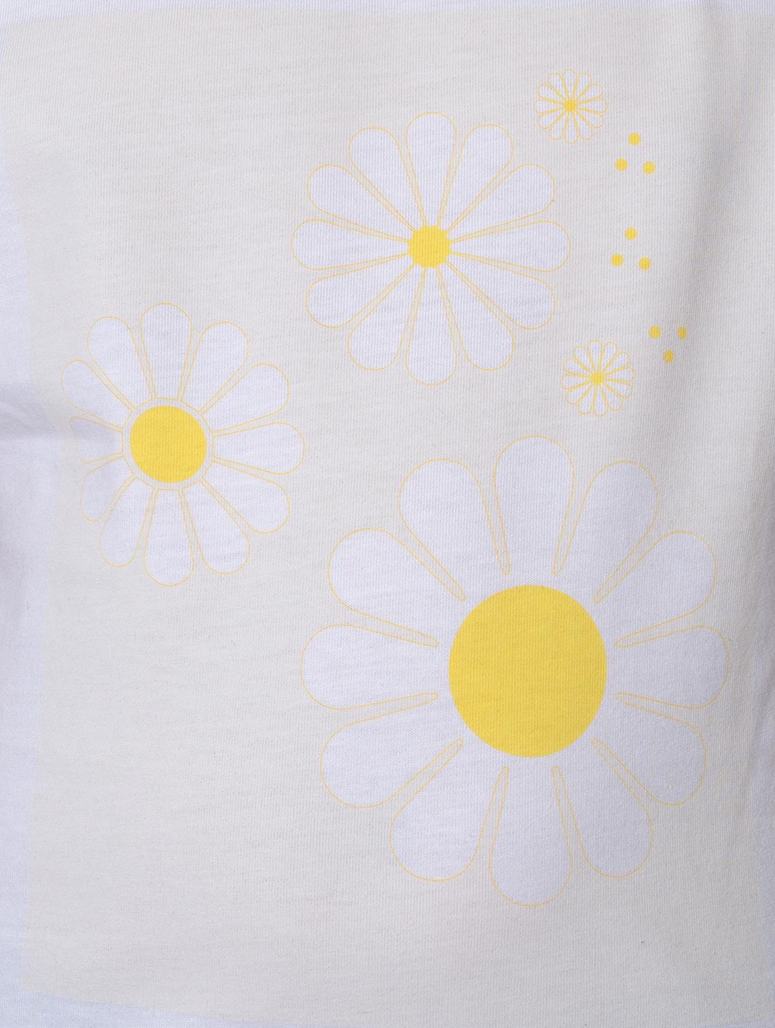 girls round neck printed short sleeves t-shirt - 21618886 - Standard Image - 4