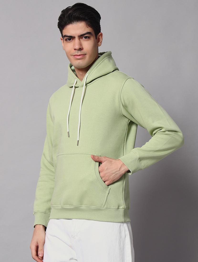 men long sleeves plain sweatshirt - 21618945 - Standard Image - 1