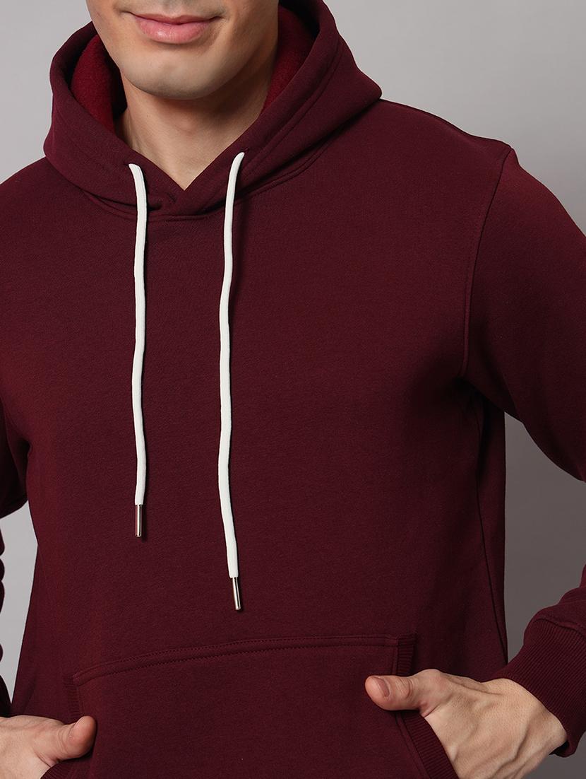 men long sleeves plain sweatshirt - 21618947 - Standard Image - 4