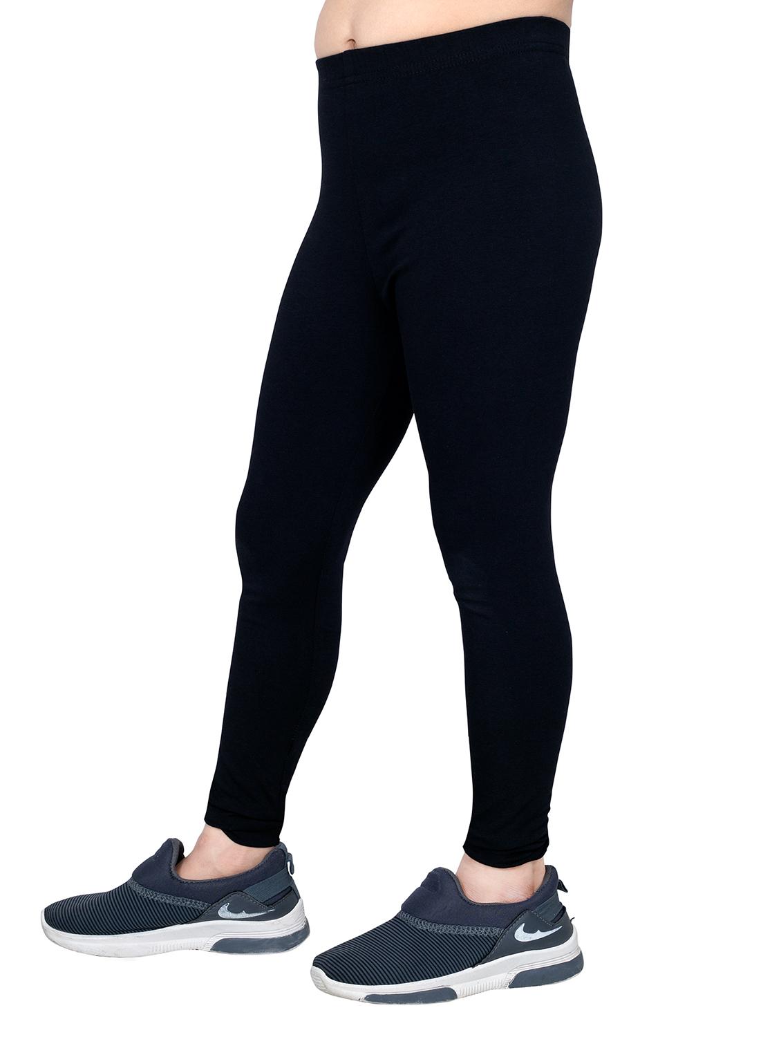 girls solid high rise legging - 21619777 - Standard Image - 1
