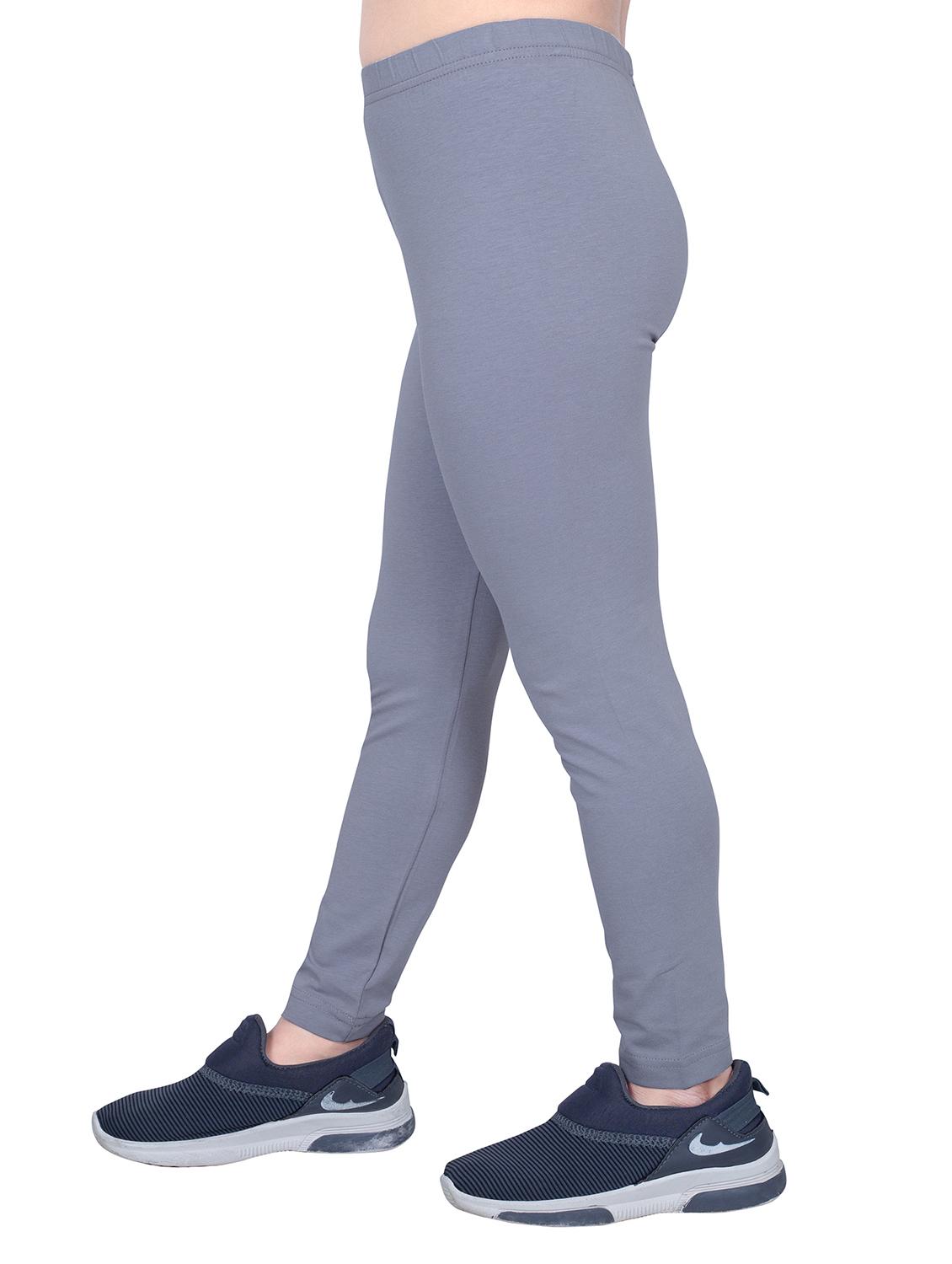 girls solid high rise legging - 21619780 - Standard Image - 1