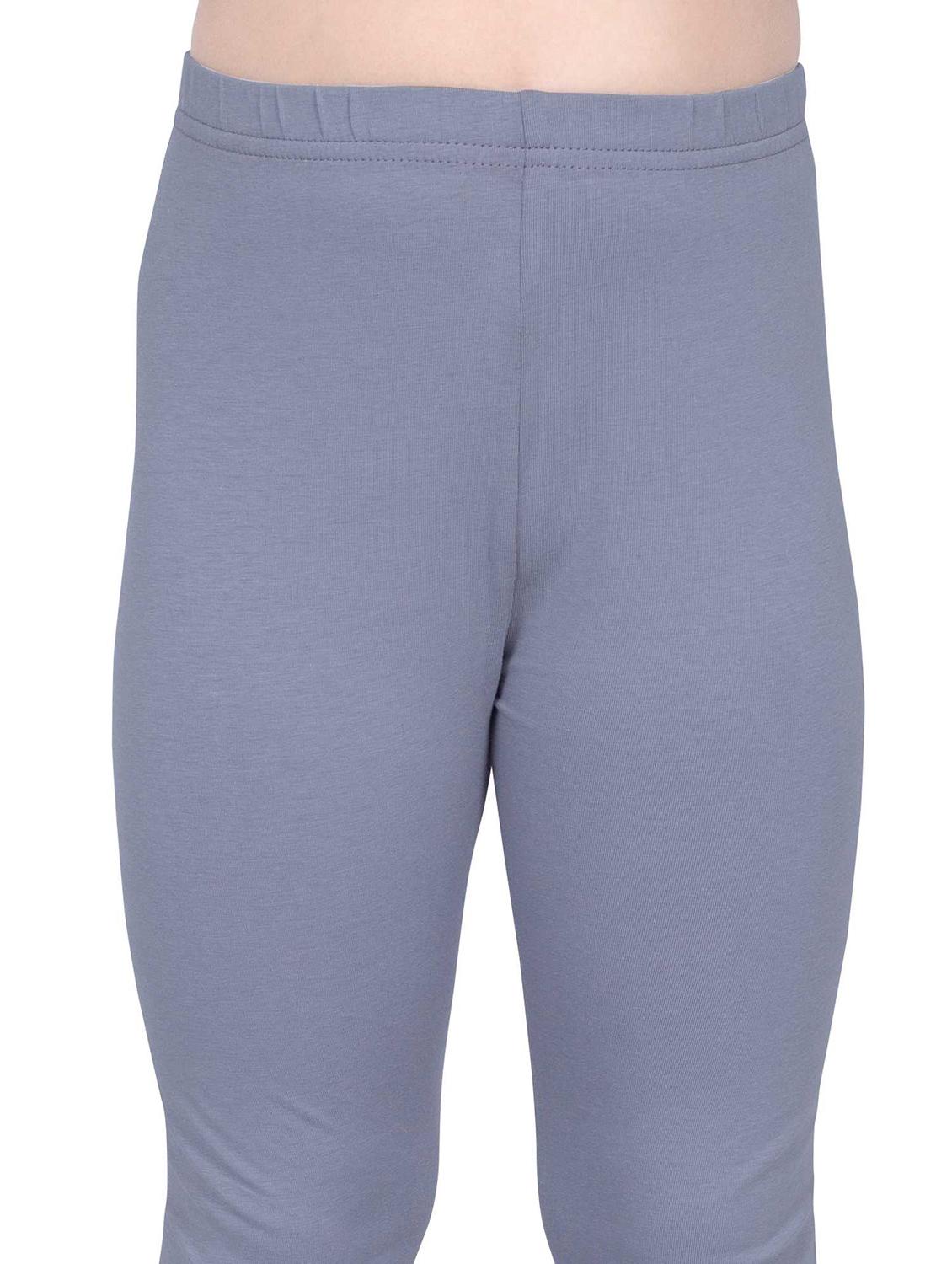 girls solid high rise legging - 21619780 - Standard Image - 4