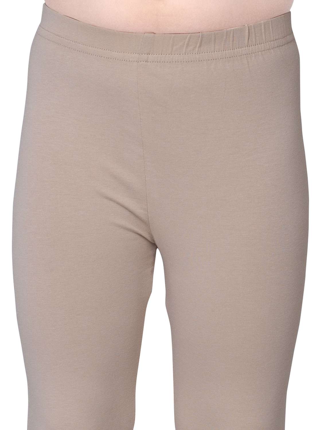 girls solid high rise legging - 21619810 - Standard Image - 4