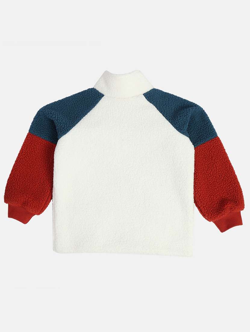 boys color block long sleeves sweatshirt - 21620170 -  Standard Image - 1