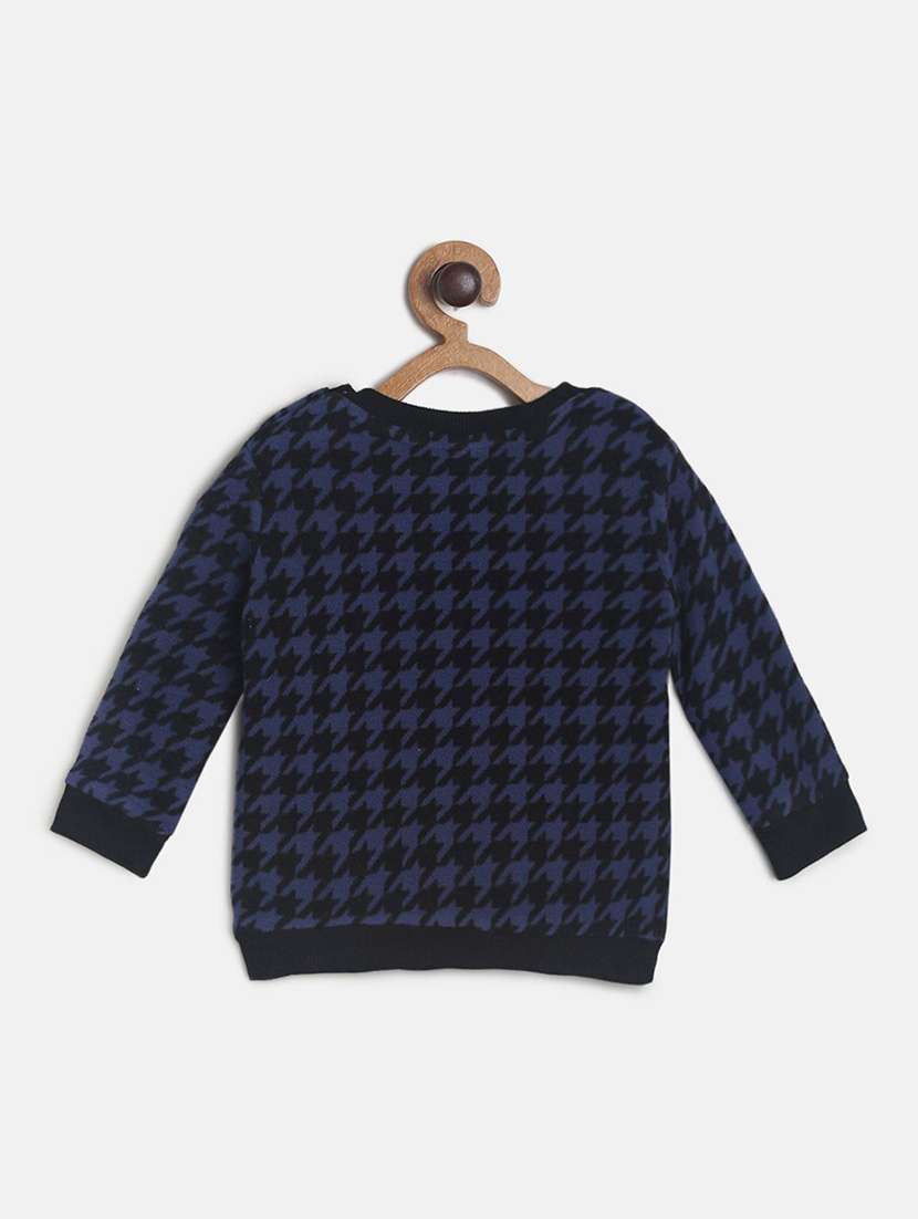 girls printed round neck sweatshirt - 21620176 -  Standard Image - 1