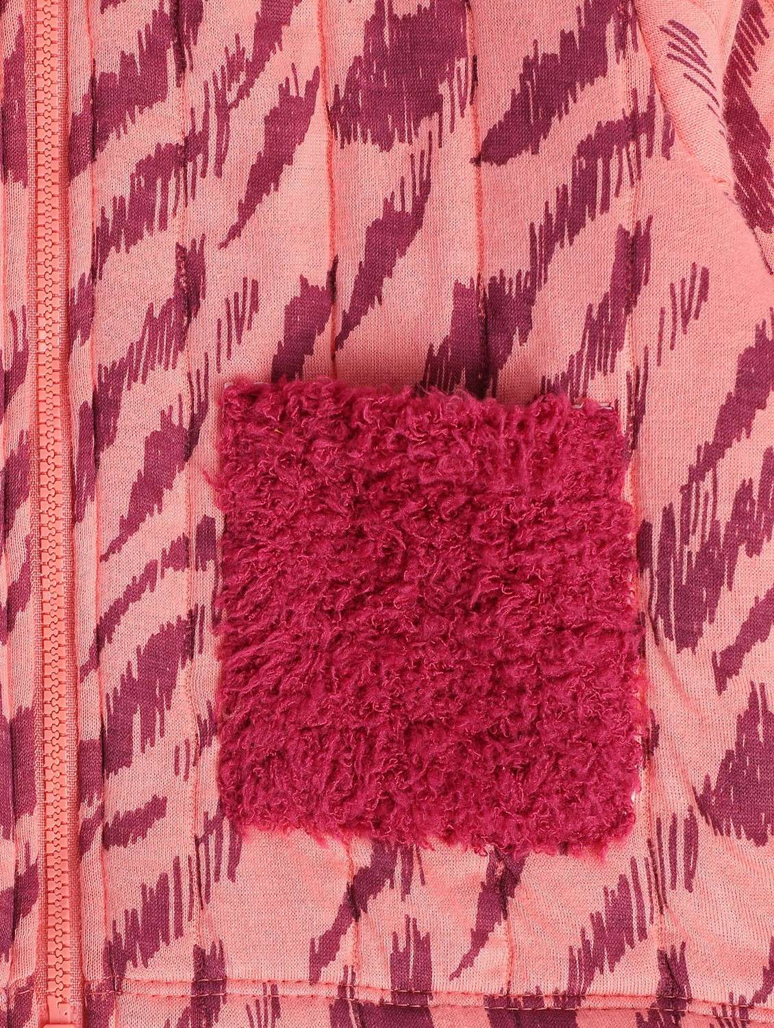 girls printed detailed long sleeves jacket - 21620246 -  Standard Image - 4