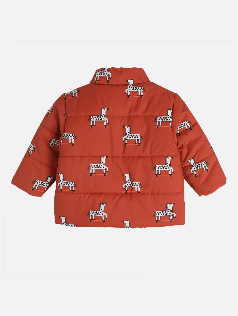 boys printed long sleeves jacket - 21620376 -  Standard Image - 1