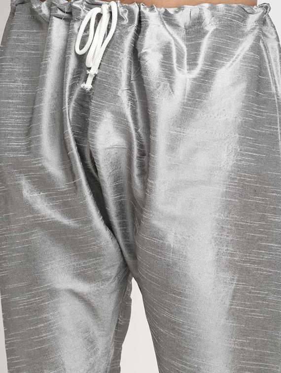 men kurta churidar with jacket ethnic wear set - 21621240 - Standard Image - 4