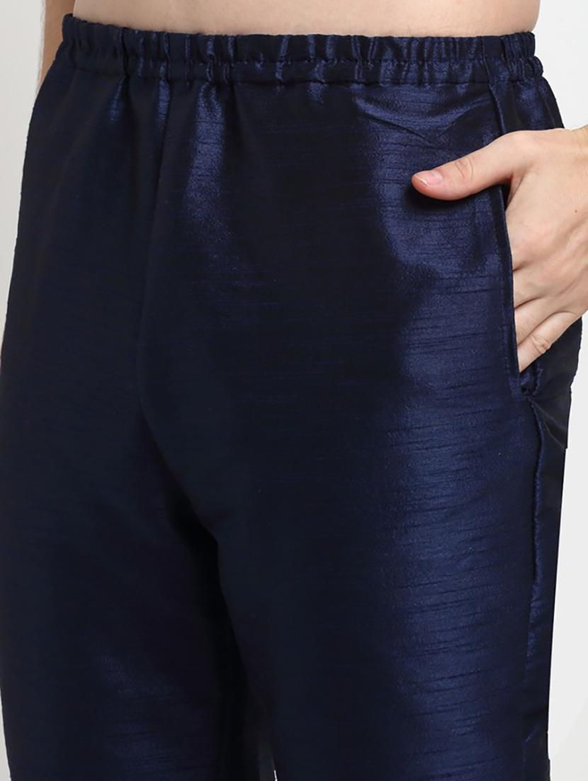 men solid long sleeve ethnic wear set - 21621463 - Standard Image - 4