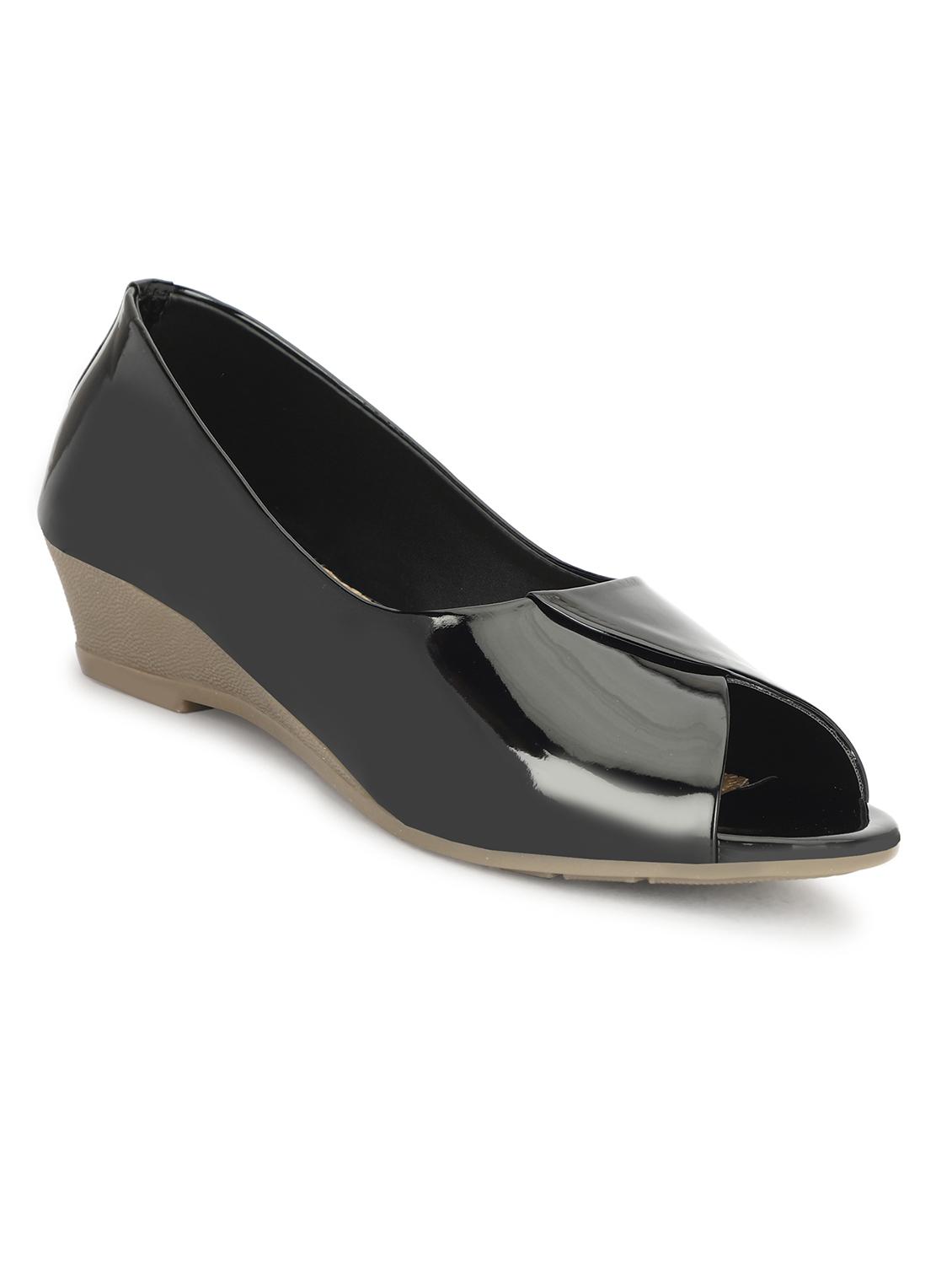 women solid slip on wedges - 21622320 -  Standard Image - 1
