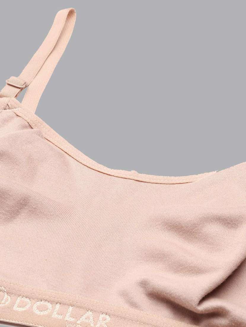 women pack of 2 solid full coverage bra combo - 21623756 -  Standard Image - 4