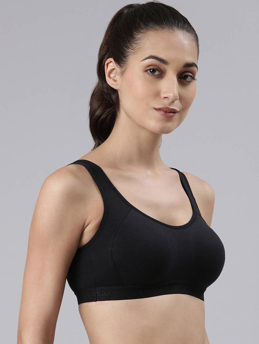 women pack of 3 solid sports bra - 21623766 - Standard Image - 4