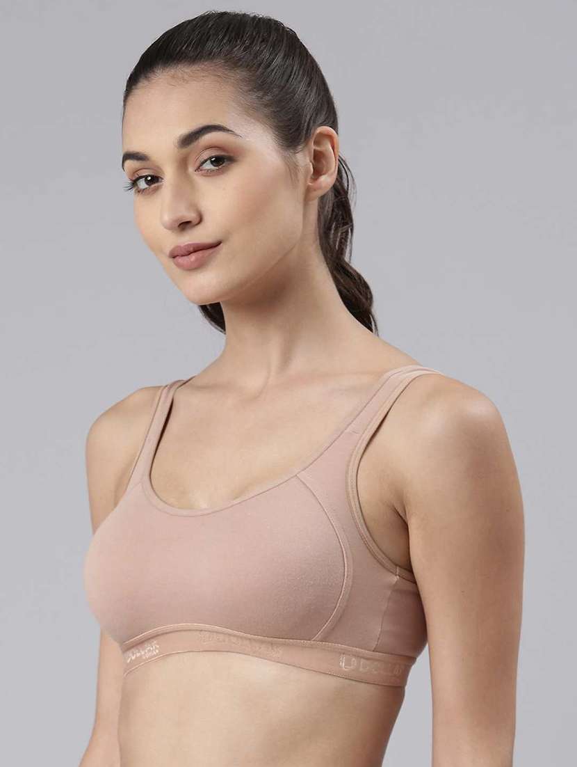 women pack of 2 solid sports bra - 21623771 -  Standard Image - 1