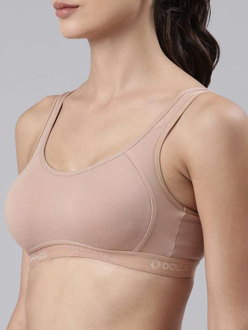 women pack of 2 solid sports bra - 21623771 -  Standard Image - 4