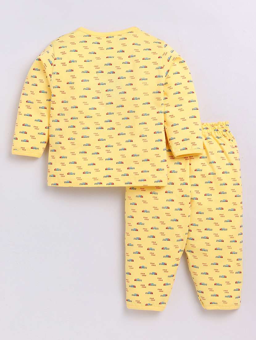 kids printed full length twin set - 21623801 -  Standard Image - 1