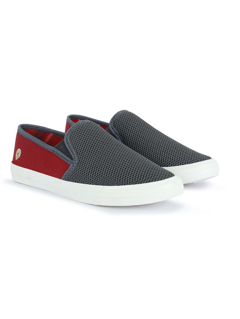 men color block slip on shoes - 21624369 - Standard Image - 1