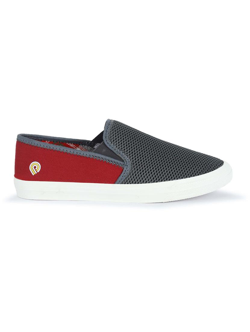 men color block slip on shoes - 21624369 - Standard Image - 4