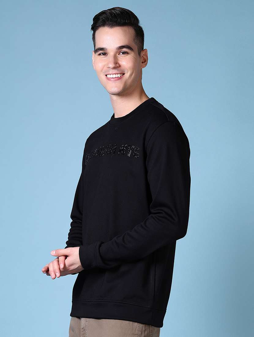 men chest printed long sleeve sweatshirt - 21624443 -  Standard Image - 1