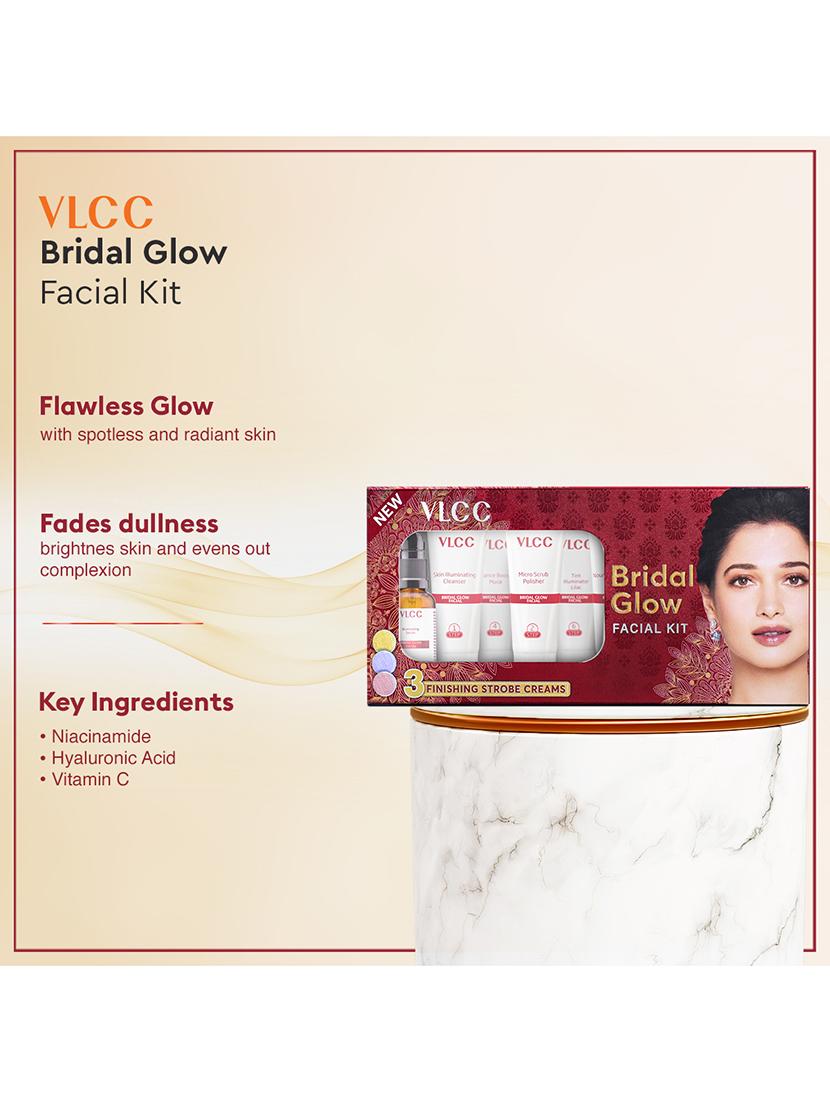 vlcc honey moisturise - 100ml & bridal glow facial kit - 50g - 21624926 - Standard Image - 4
