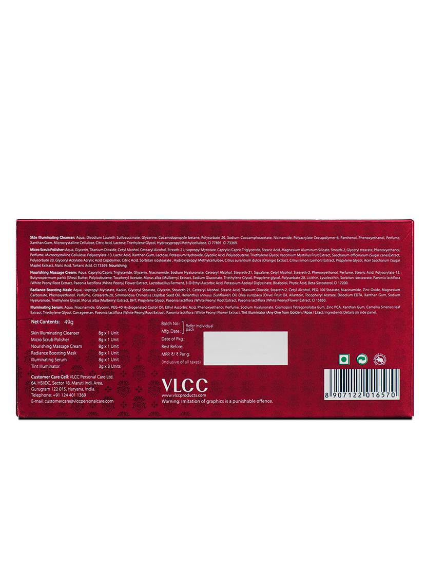 vlcc honey moisturise - 100ml & bridal glow facial kit - 50g - 21624926 - Standard Image - 6