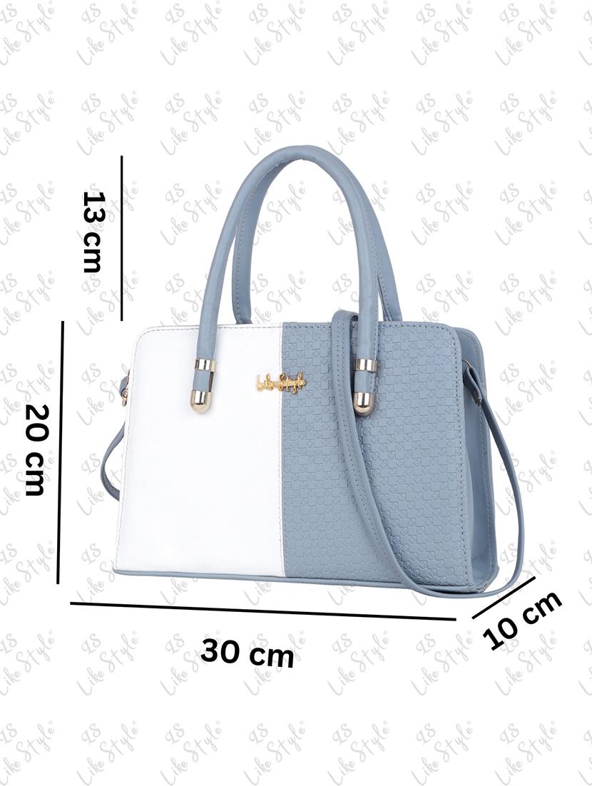 women color block handbag - 21624946 - Standard Image - 4