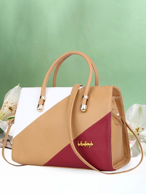 women color block handbag - 21624955 - Standard Image - 0