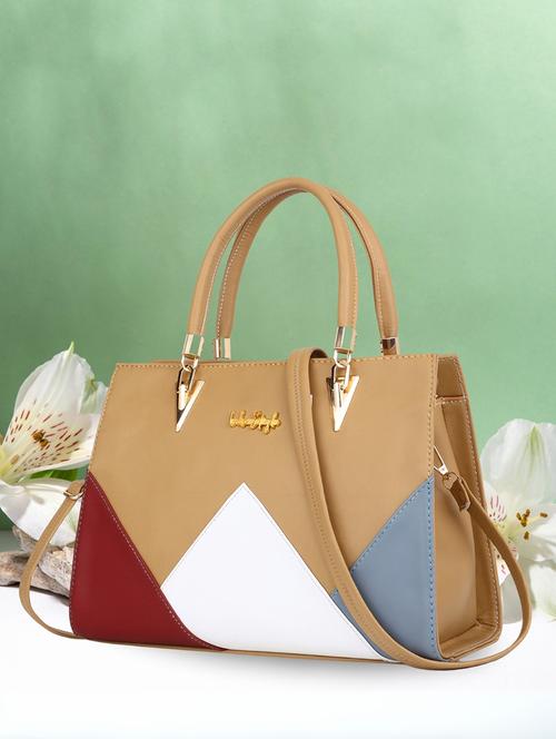women color block handbag - 21624956 - Standard Image - 0