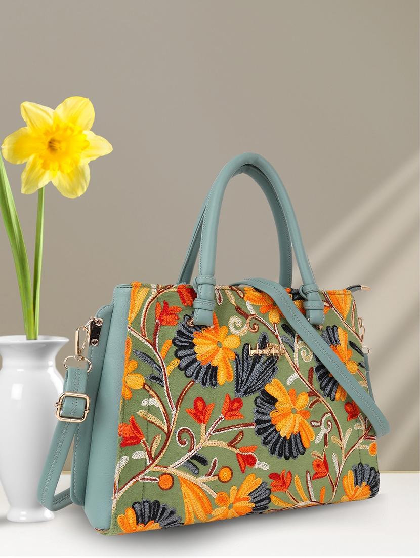 women green pu handbag - 21624964 -  Zoom Image - 0