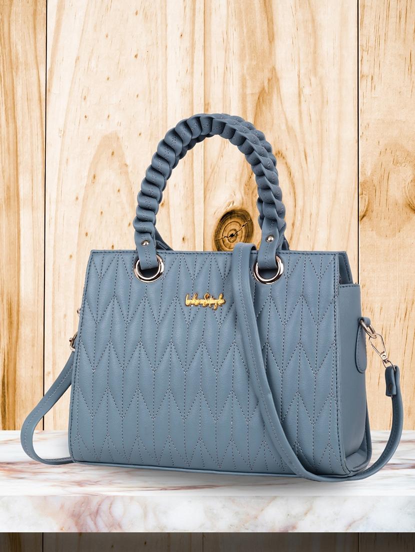 women grey pu handbag - 21624966 -  Zoom Image - 0