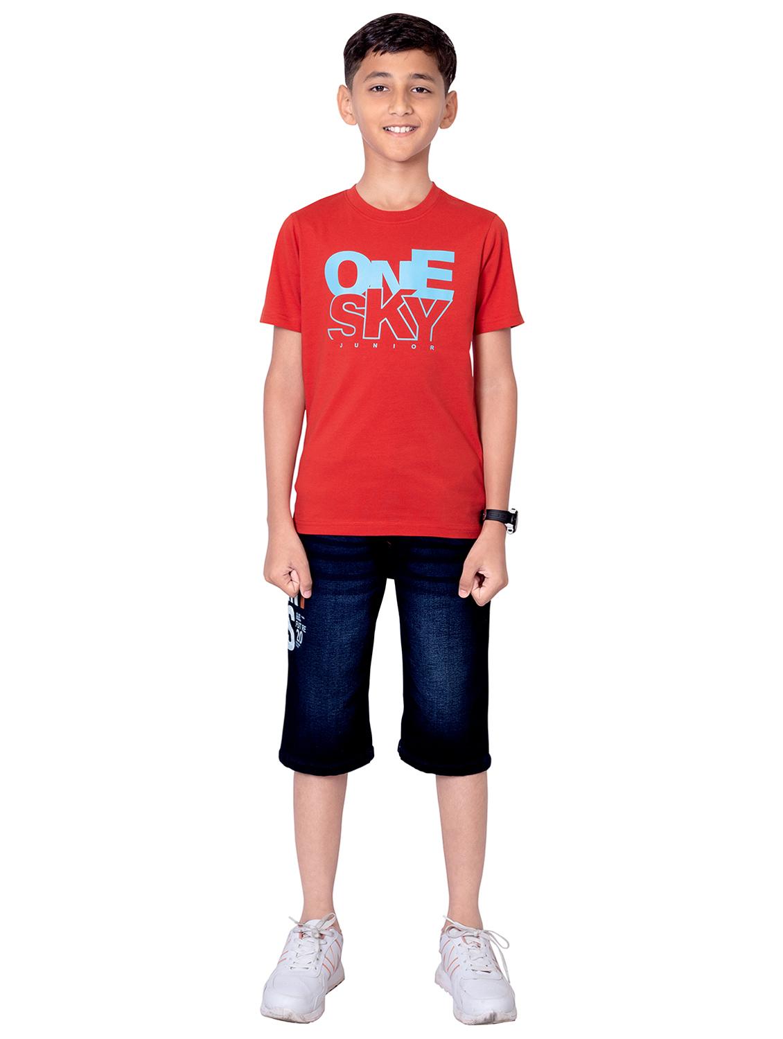 unisex front printed round neck t-shirt - 21627844 - Standard Image - 6