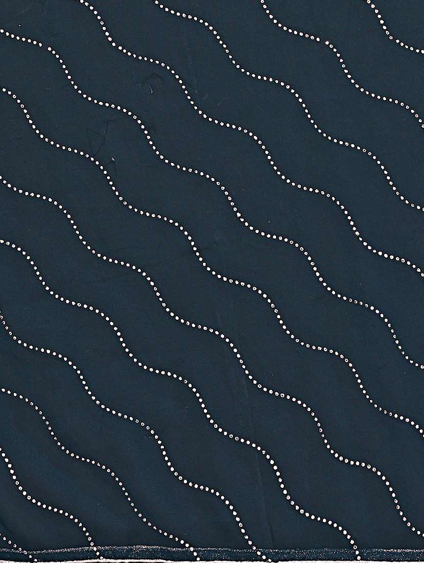 women solid with work embellished saree with blouse - 21628447 -  Standard Image - 4