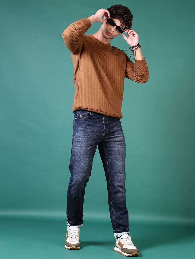 men long sleeve regular fit sweatshirt - 21628484 -  Standard Image - 4