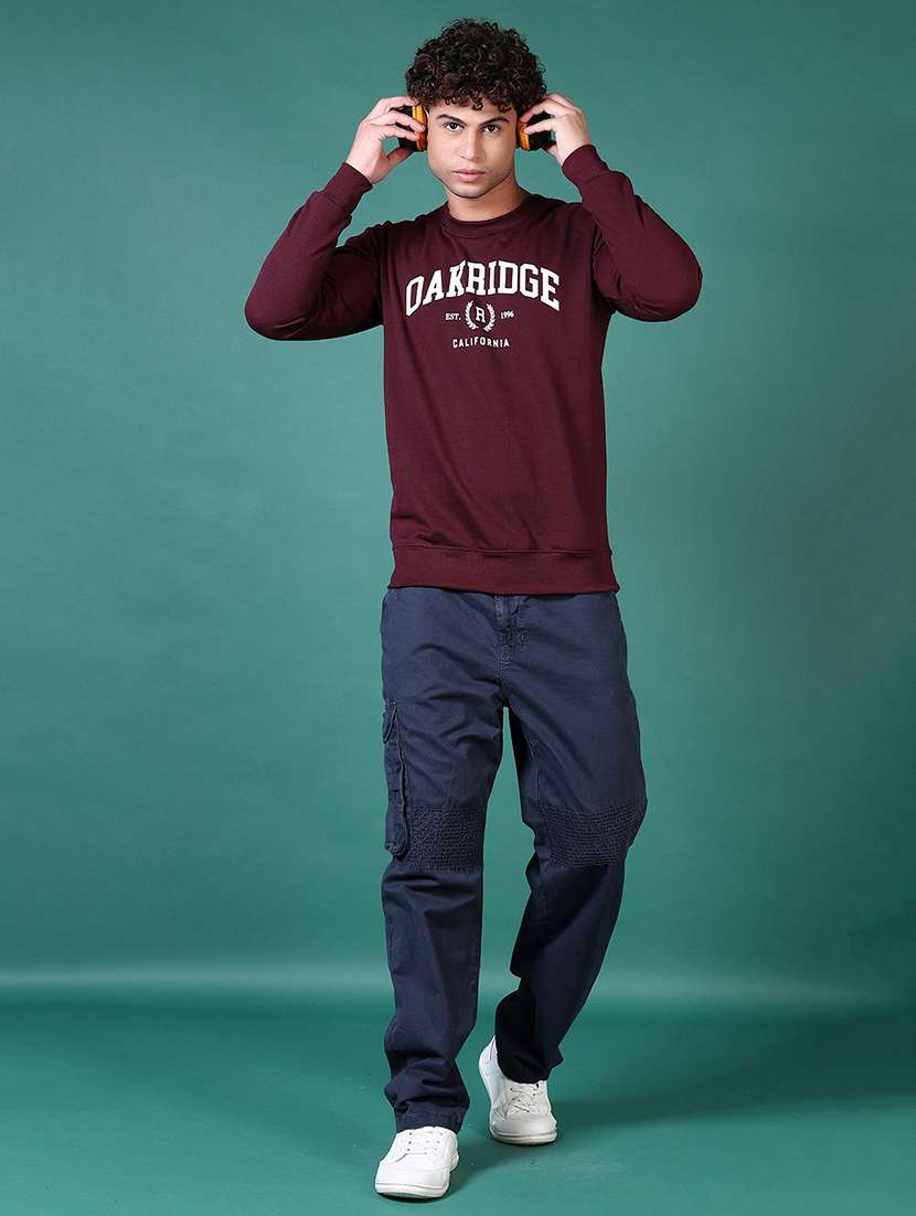 men blue solid cargo - 21628512 -  Standard Image - 4