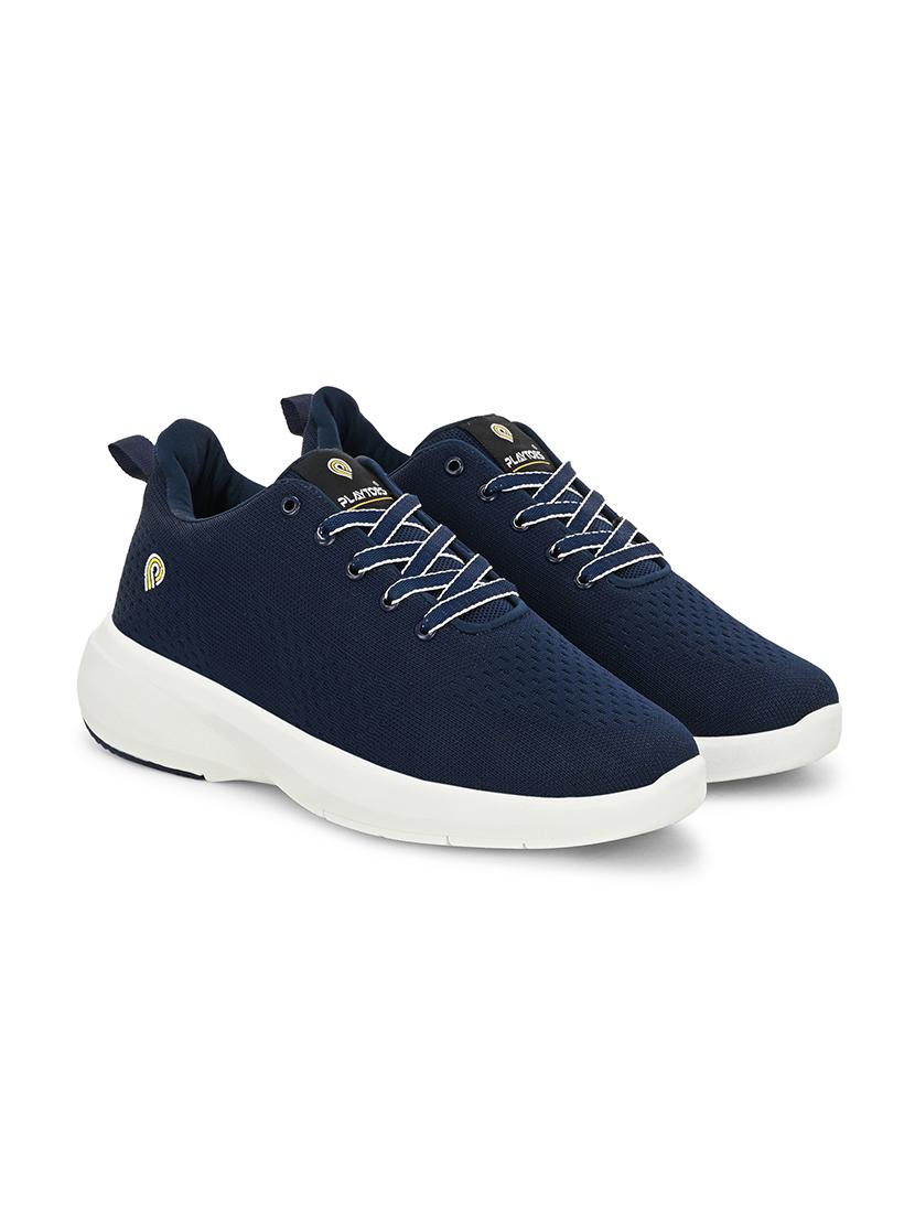 men solid lace up sport shoes - 21628942 -  Standard Image - 1