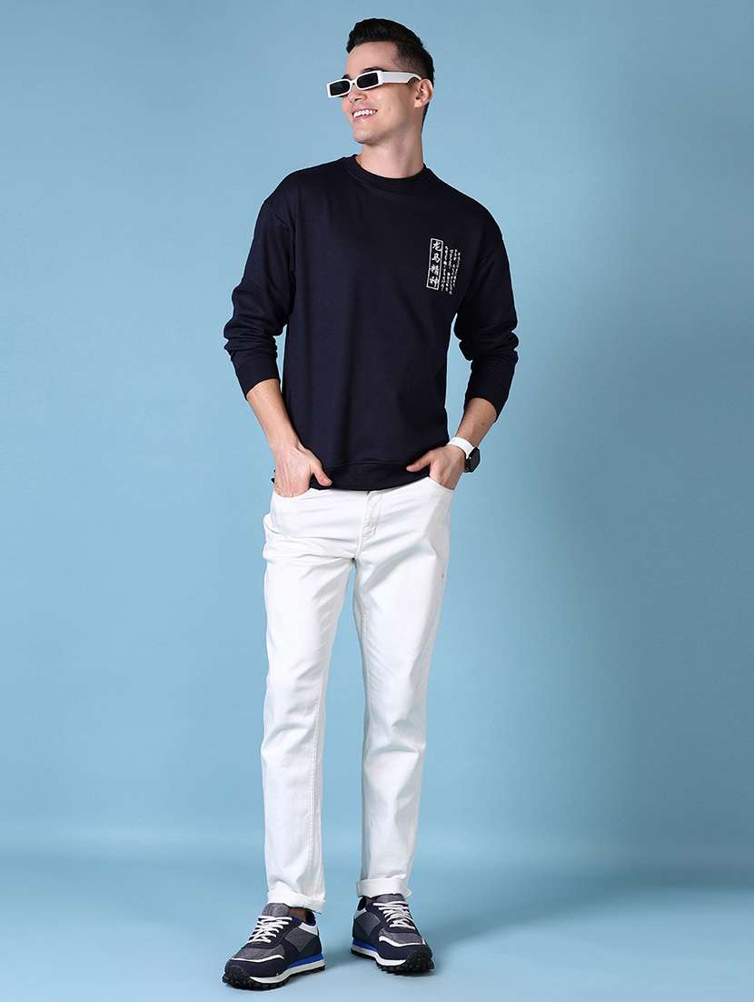 men long sleeve regular fit sweatshirt - 21628960 -  Standard Image - 4