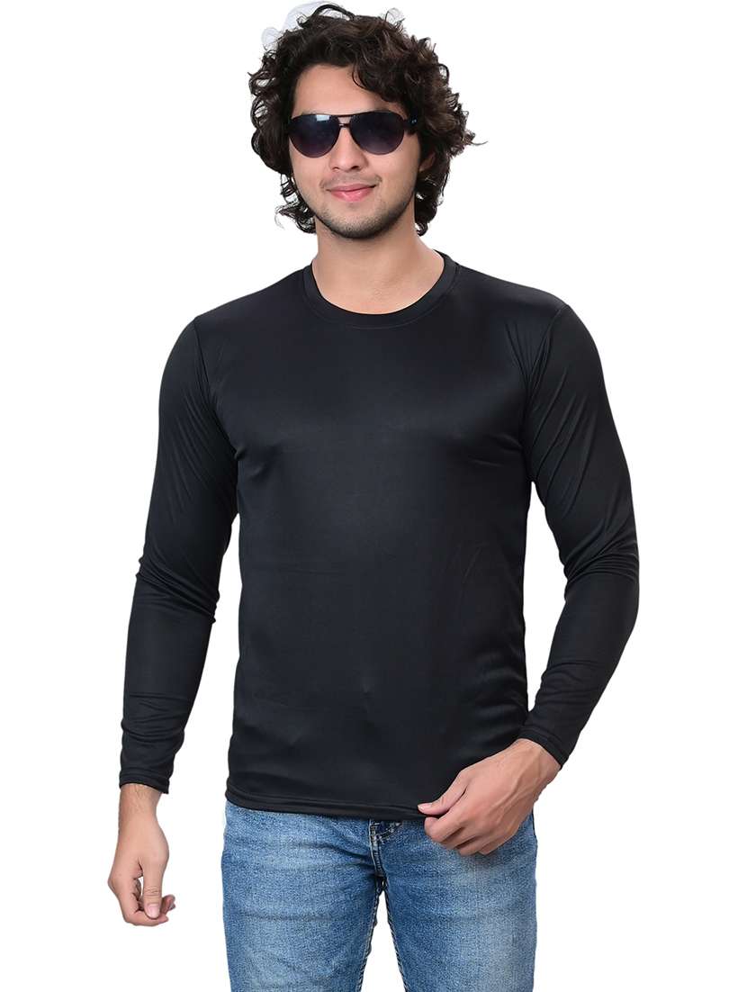 men pack of 2 solid round neck t-shirt - 21629308 -  Standard Image - 1