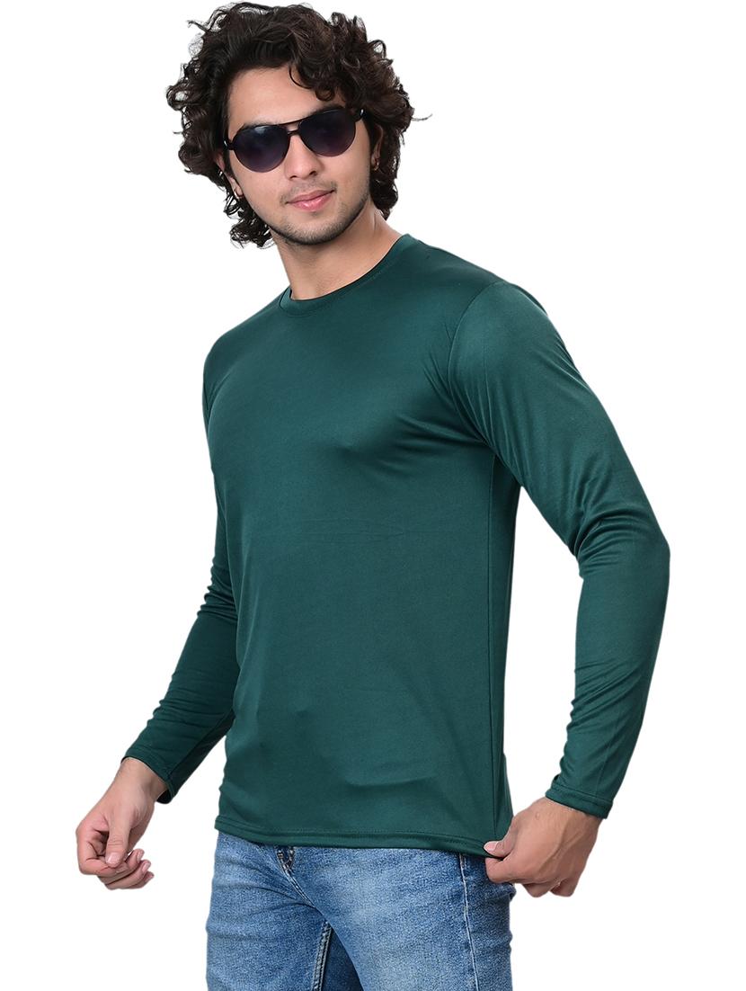 men pack of 5 solid round neck t-shirt - 21629314 - Standard Image - 1