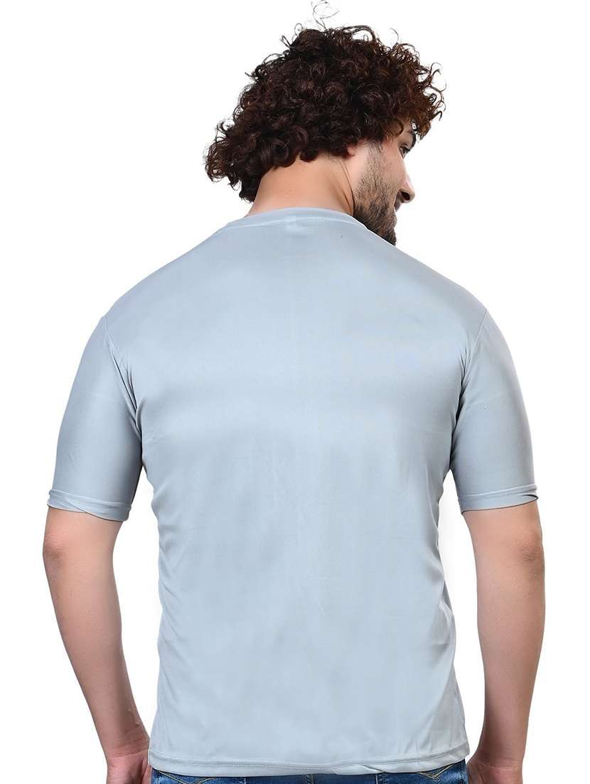 men pack of 3 solid round neck t-shirt - 21629320 -  Standard Image - 1