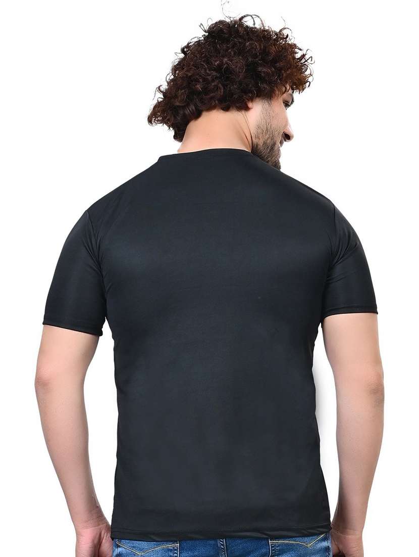 men pack of 3 solid round neck t-shirt - 21629322 -  Standard Image - 1