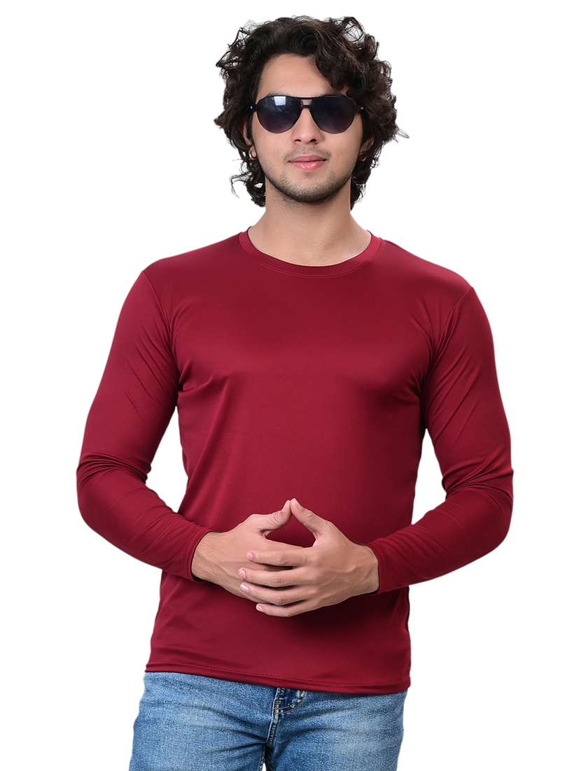men pack of 3 solid long sleeve t-shirt - 21629346 -  Standard Image - 1