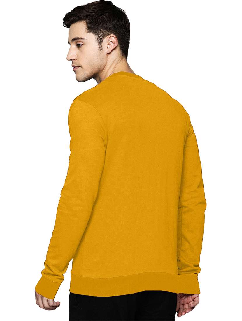 men plain long sleeve bomber jacket - 21629409 -  Standard Image - 1