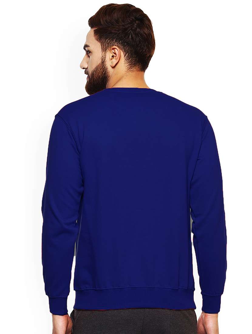 men round neck printed long sleeve sweatshirt - 21629462 -  Standard Image - 1