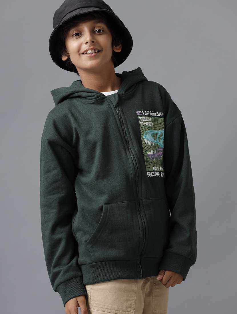 boys placement print hooded sweatshirt - 21629890 -  Standard Image - 1