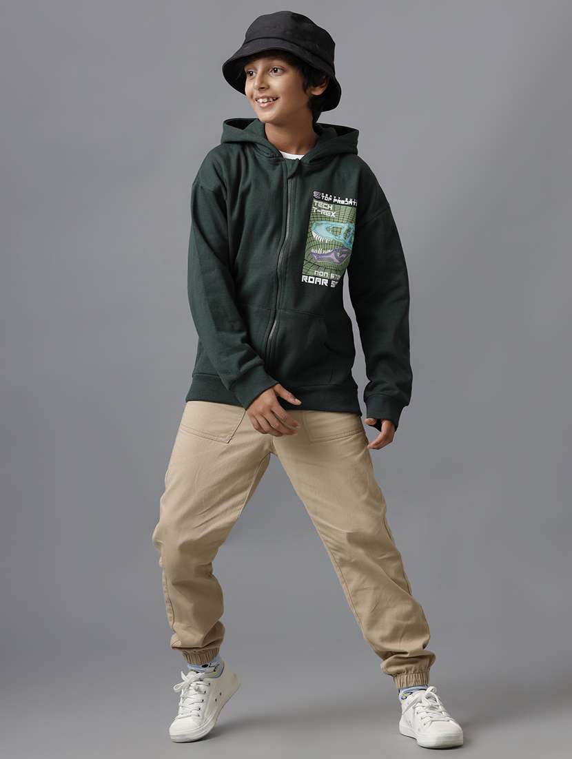 boys placement print hooded sweatshirt - 21629890 -  Standard Image - 4