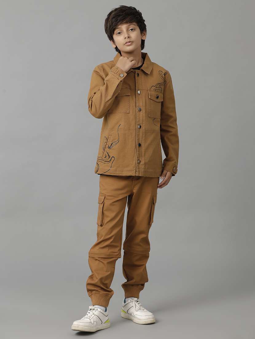 boys placement print long sleeve jackets - 21629917 -  Standard Image - 4