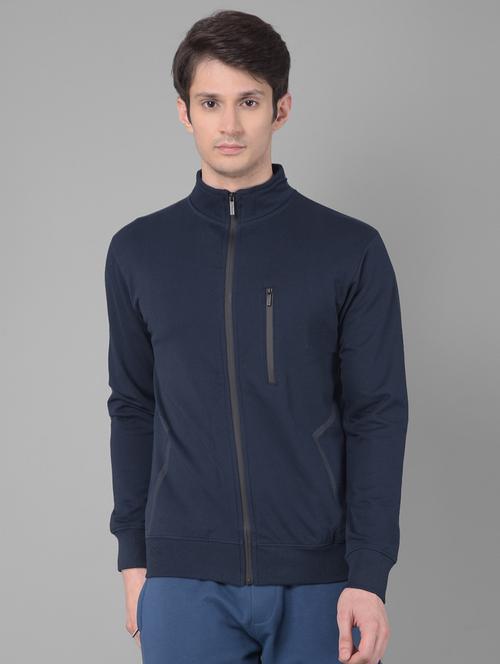 men solid long sleeve regular fit caual jacket - 21630349 - Standard Image - 0
