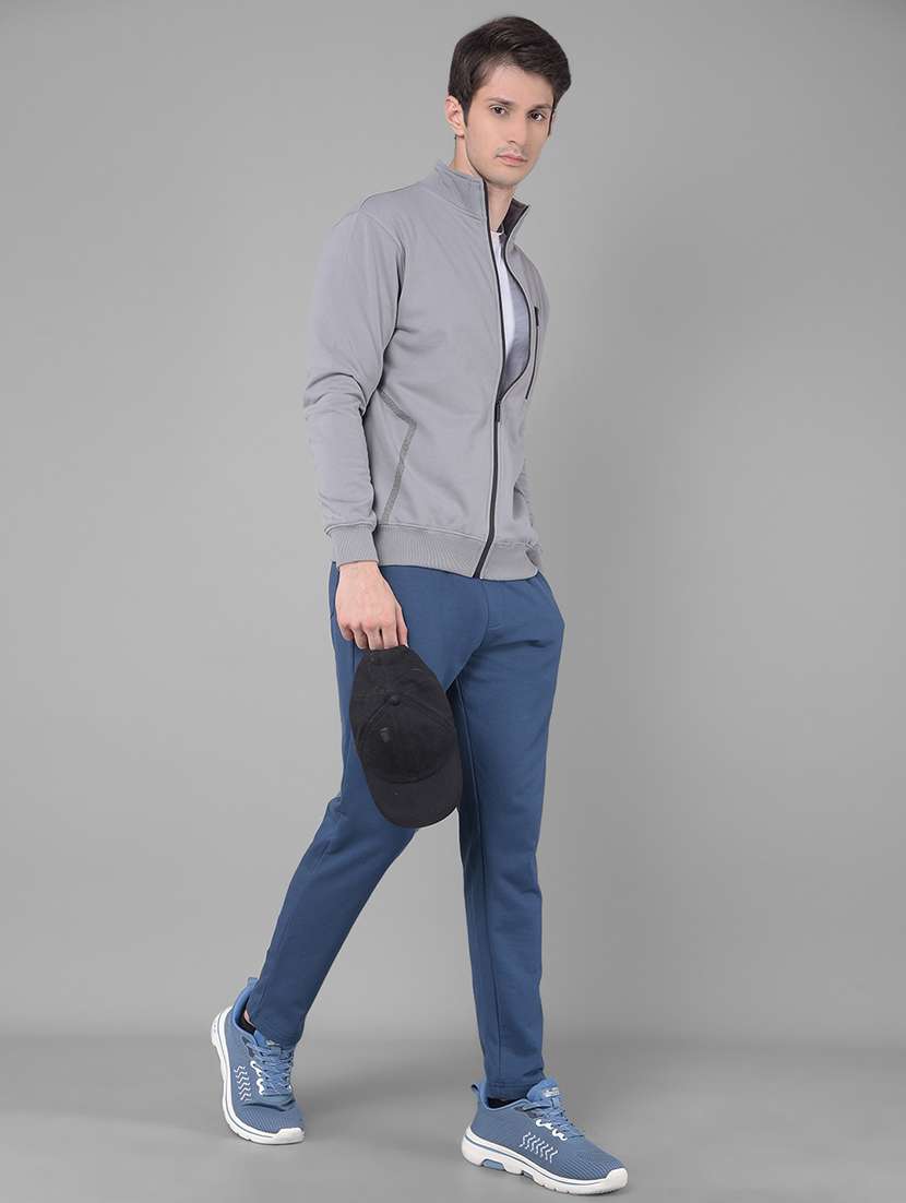 men solid long sleeve regular fit caual jacket - 21630350 - Standard Image - 4