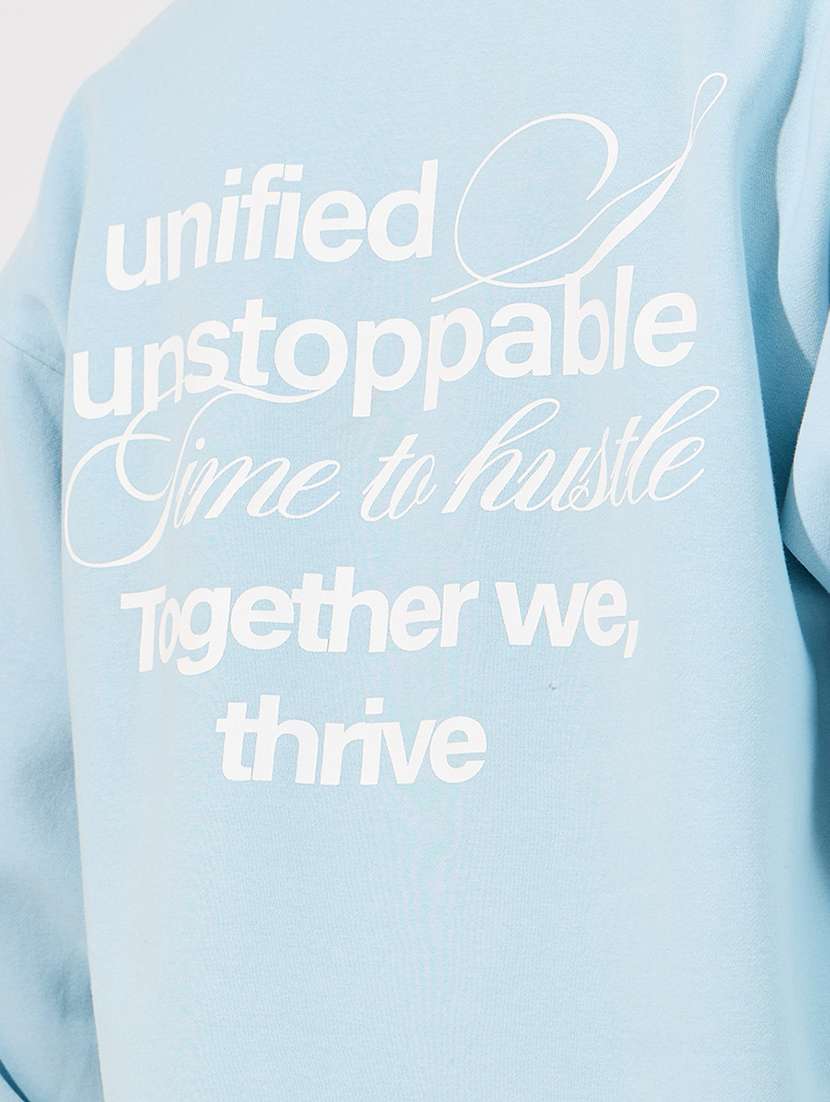 men back print long sleeve sweatshirt - 21630617 -  Standard Image - 4