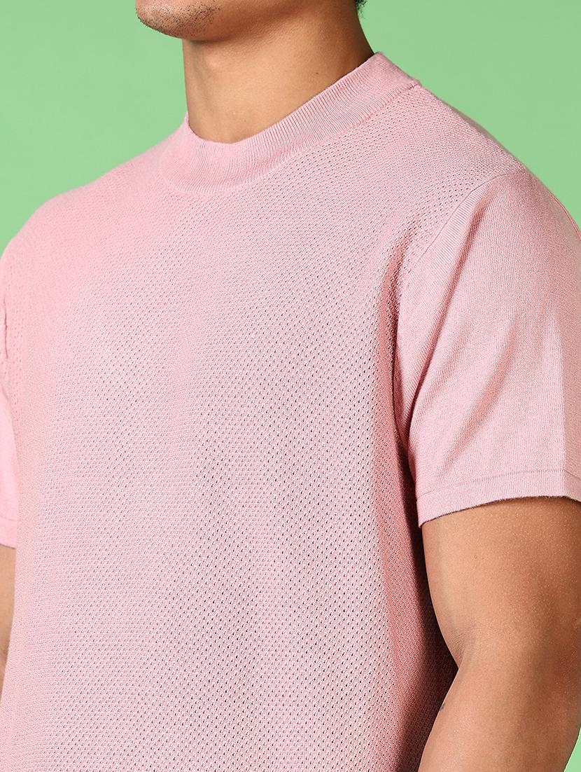 men solid short sleeve t-shirt - 21630715 - Standard Image - 4