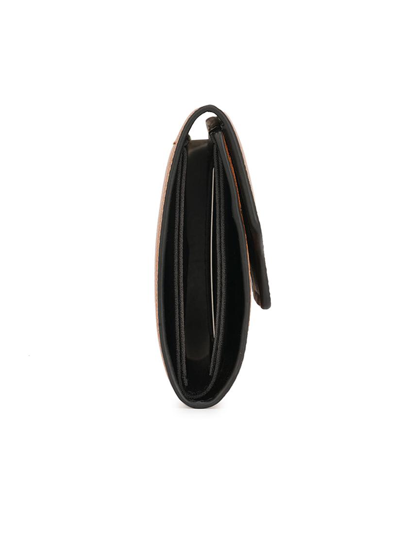 women solid leatherette wallet - 21631164 - Standard Image - 4